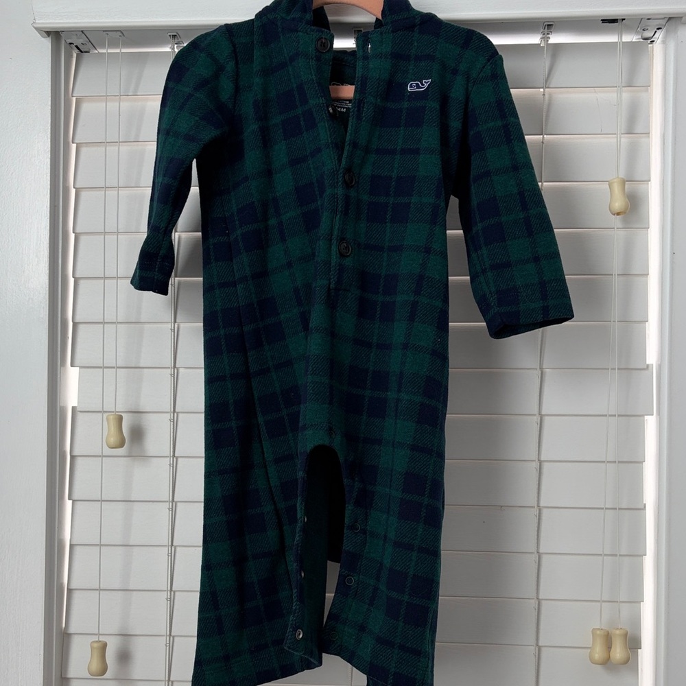 Vineyard Vines Black Watch Plaid One Piece